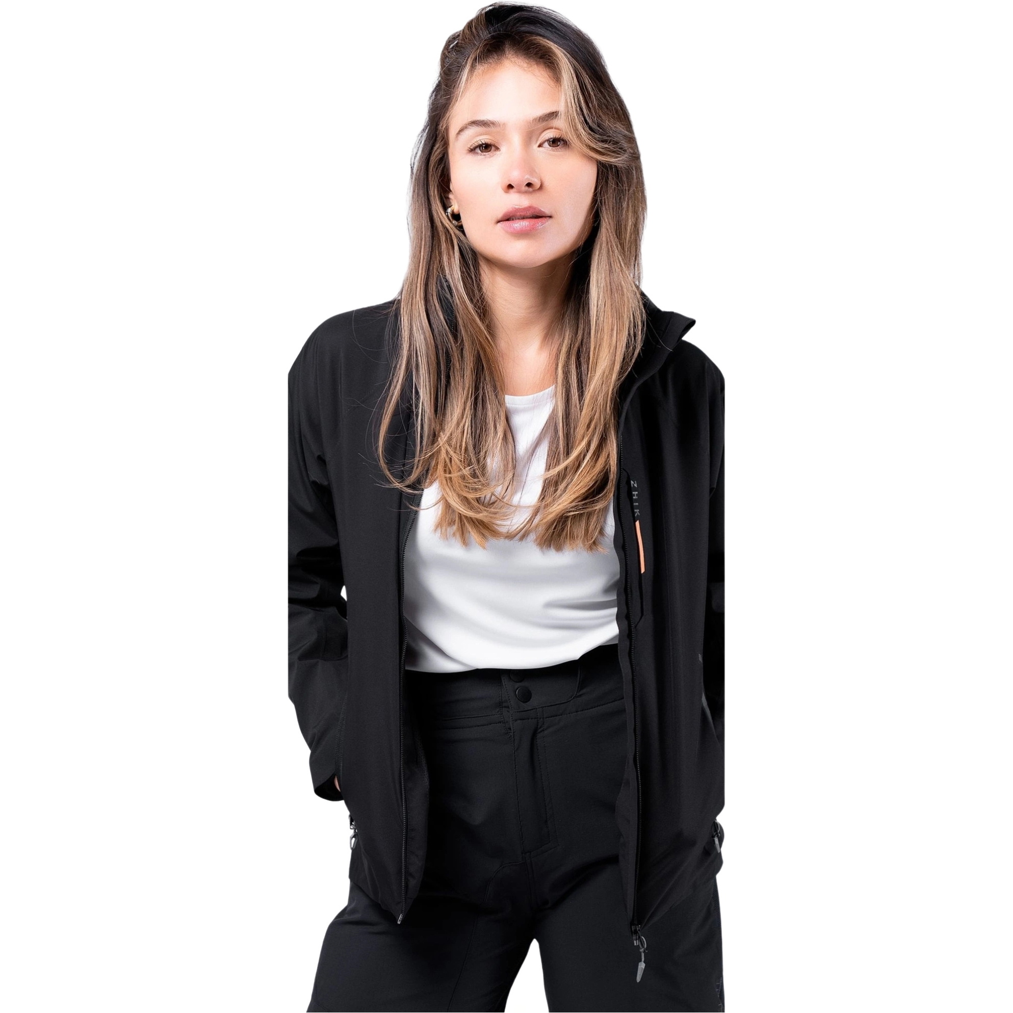 2025 Zhik Dame Ins100 Inshore Sejljakke Jkt0110w - Sort